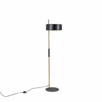 Lámpara de Pie CANTORIA de 135 cm en negro y dorado