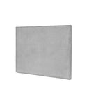 Cabecero tapizado MISTRAL liso en gris claro, 180 cm de ancho