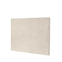 Cabecero tapizado MISTRAL liso en beige, 180 cm de ancho