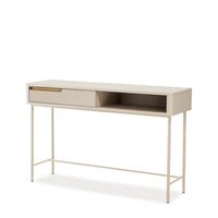 Consola recibidor Bergen beige de 120 cm