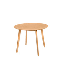 Mesa MONNA 100 Redonda Fija Roble