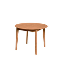Mesa LIANA 100 Redonda Extensible Roble