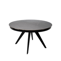 Mesa LUNA 130 Redonda Extensible con Patas Finas