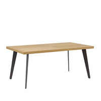 Mesa RANDY Fija Roble/Negro
