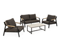 Conjunto MUSCAT Sofá + 2 Sillones + Mesa Centro | MB Mobles