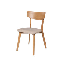 Silla KEIRA de Madera con Asiento Redondo