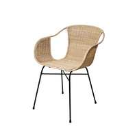 Silla ALLEGRA de Ratán Tejido con Brazos