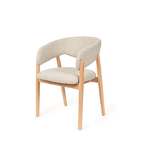 Silla YVANNA con Brazos de Madera Vista