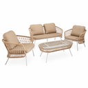 Conjunto ODESA Sofá + 2 Sillones + Mesa Centro | MB Mobles