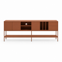 Mueble TV PLATT de 220 cm con 3 puertas y 2 cajones – Teulat