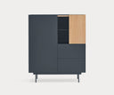 Mueble auxiliar alto OTTO de 100 cm con 2 puertas y 2 cajones – Teulat