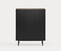 Mueble auxiliar alto ARISTA de 95 cm con 3 puertas – Teulat