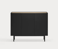 Aparador ARISTA de 110 cm con 3 puertas y 3 cajones – Teulat