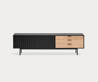 Mueble TV SIERRA de 180 cm con 2 puertas y 3 cajones – Teulat