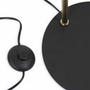 Lámpara de pie CANTORIA, base con el interruptor de pie
