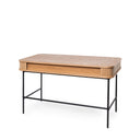Escritorio CORNELL Roble/Negro | MB Mobles