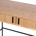 Escritorio CORNELL Roble/Negro | MB Mobles