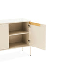 Aparador Bergen de 200 cm, detalle del interior