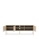 Mueble TV Bergen de 152 cm, vista en perspectiva