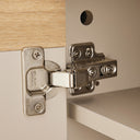 Mueble TV Bergen de 152 cm, detalle del paso de cables