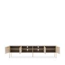 Mueble TV Bergen de 200 cm, vista en perspectiva