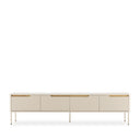 Mueble TV Bergen de 200 cm, detalle del frente