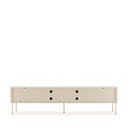 Mueble TV Bergen de 200 cm, detalle del acabado