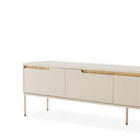 Mueble TV Bergen de 200 cm con las puertas abiertas