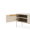 Mueble TV Bergen de 200 cm, detalle del interior