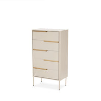 Sinfonier Bergen beige de 5 cajones