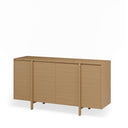 Aparador PACIFIC de 160 cm con 4 puertas, visto en tres cuartos