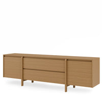 Mueble TV PACIFIC de 200 cm con 2 puertas y 2 cajones