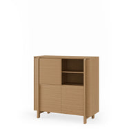 Aparador alto PACIFIC de 120 cm con 3 puertas
