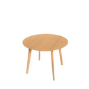 Mesa MONNA 100 Redonda Fija Roble | MB Mobles