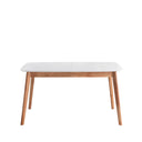 Mesa ENMA 120 Extensible Blanco/Roble | MB Mobles