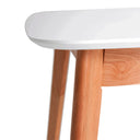 Mesa ENMA 120 Extensible Blanco/Roble | MB Mobles