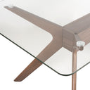Mesa DELLA Cristal Fija | MB Mobles
