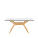 Mesa DELLA Cristal Fija | MB Mobles