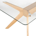 Mesa DELLA Cristal Fija | MB Mobles