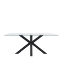 Mesa DEMI Cristal Fija | MB Mobles