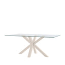 Mesa DEMI Cristal Fija | MB Mobles