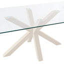 Mesa DEMI Cristal Fija | MB Mobles