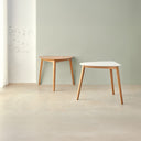 Mesa MORGAN Blanco/Roble | MB Mobles