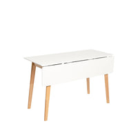 Mesa TORI Extensible Blanco/Roble