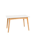 Mesa TORI Extensible Blanco/Roble | MB Mobles