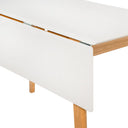 Mesa TORI Extensible Blanco/Roble | MB Mobles