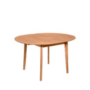 Mesa LIANA 100 Redonda Extensible Roble | MB Mobles