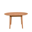 Mesa LIANA 100 Redonda Extensible Roble | MB Mobles