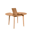 Mesa LIANA 100 Redonda Extensible Roble | MB Mobles
