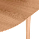 Mesa LIANA 100 Redonda Extensible Roble | MB Mobles